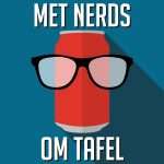 Met Nerds Om Tafel animatie in artwork. 