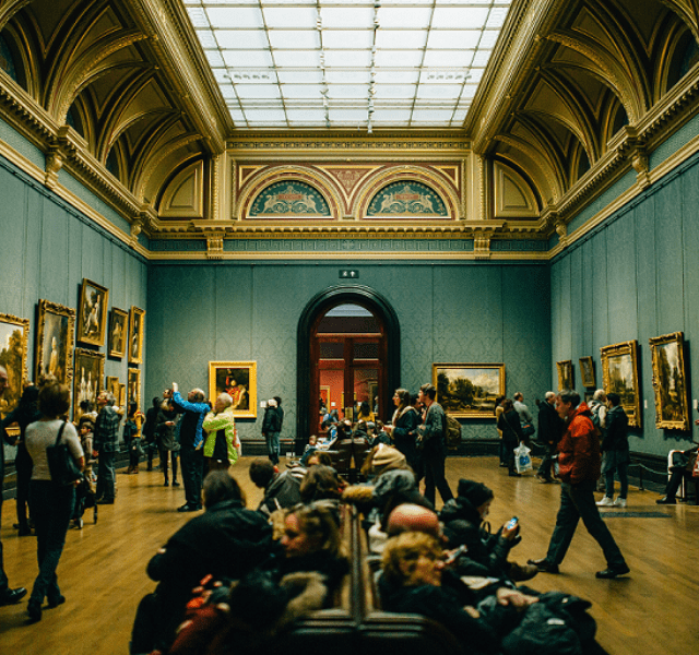 een musea podcast over schilderijen.